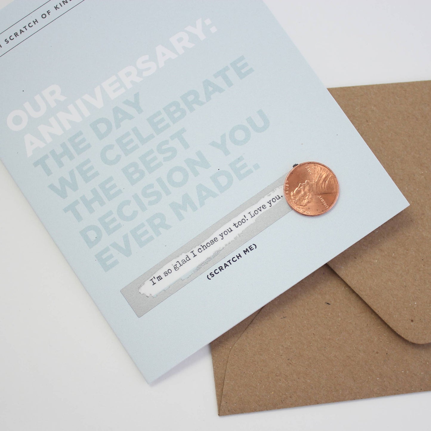 Scratch-off Card - Our Anniversary