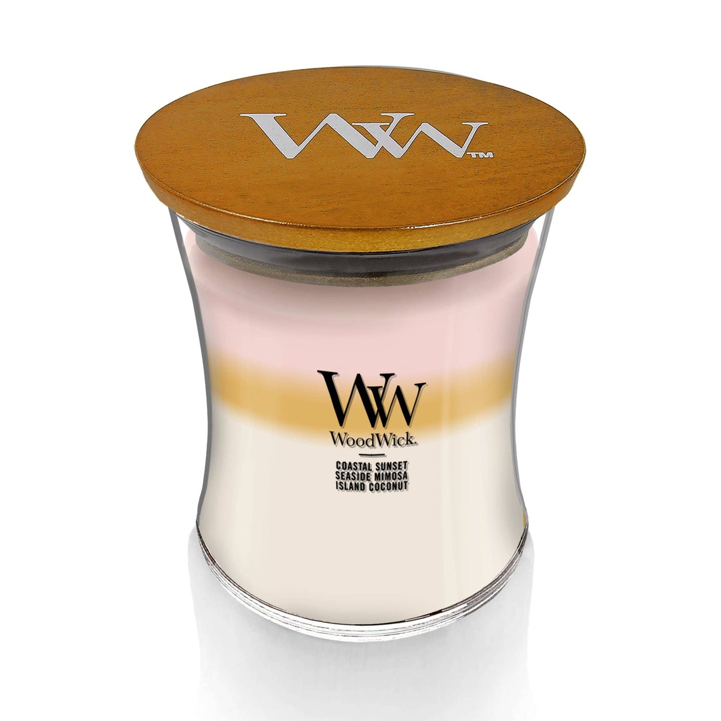Island Getaway Trilogy Medium Hourglass Candle, 9.7 oz
