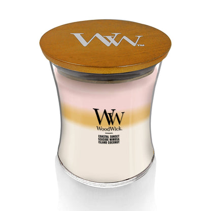 Island Getaway Trilogy Medium Hourglass Candle, 9.7 oz