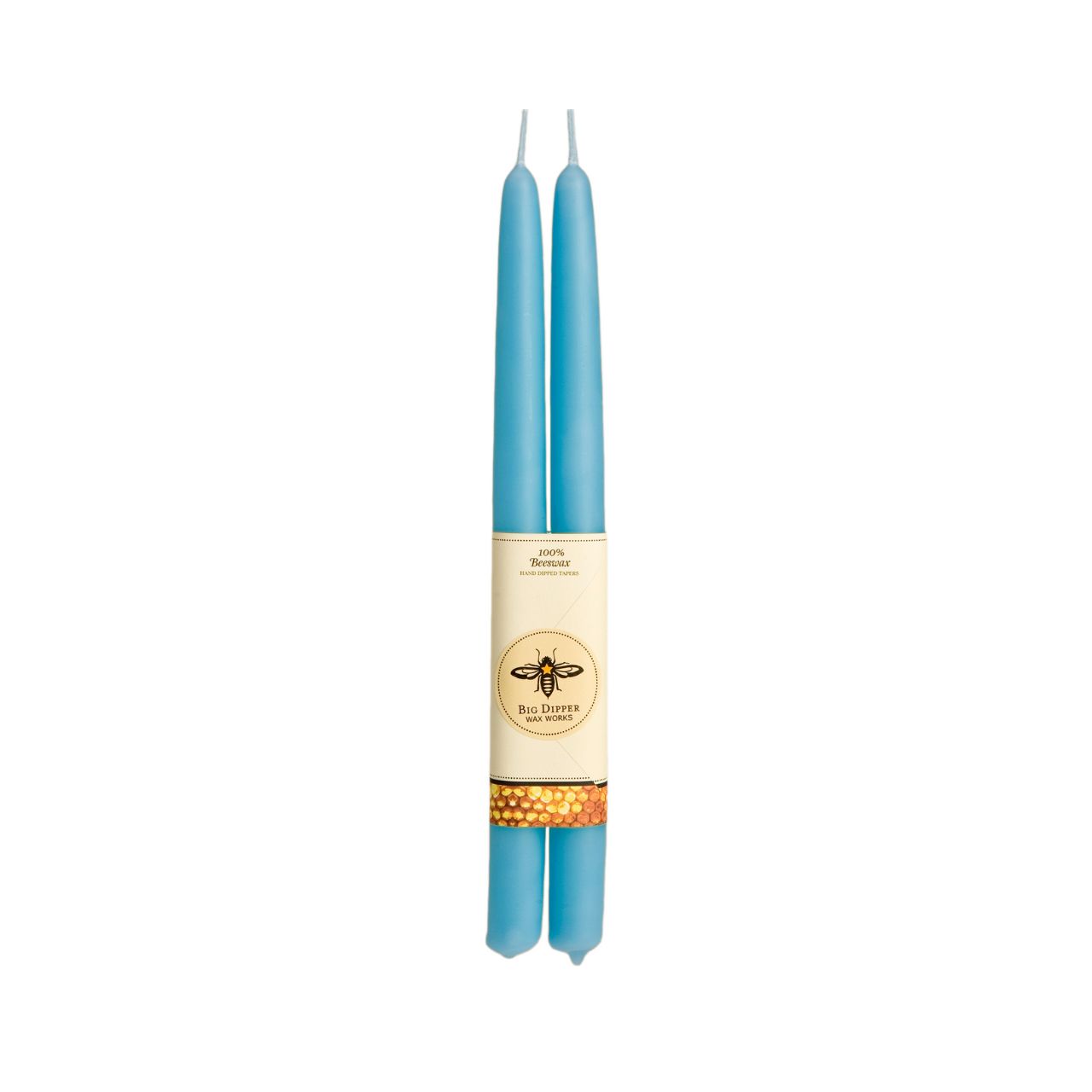 Velas cónicas de cera de abeja 100% pura