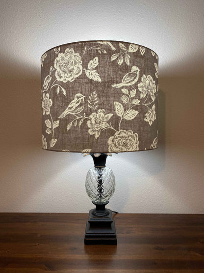 Iliv Bird Garden Grey & White Handmade Lampshade