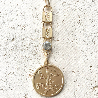 Paris France Eiffel Tower necklace
