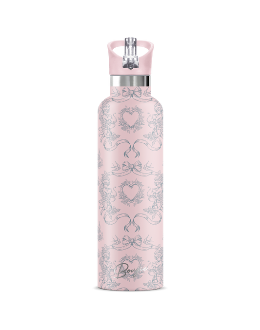 Rococo – Romantic Floral Insulated Water Bottle | 25oz