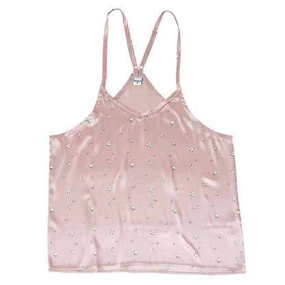 Bella Sleep + Spa - Cami + Ruffled Short - Cotton Blossom