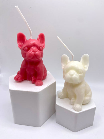 Frenchie Candle