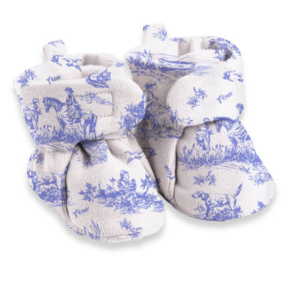 Baby Booties - Cotton & Bamboo: Red - Sold Separately