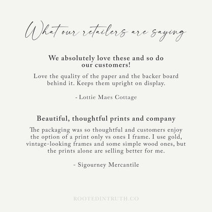 I Am With You Scripture Wall Art Print Christian Gift Decor