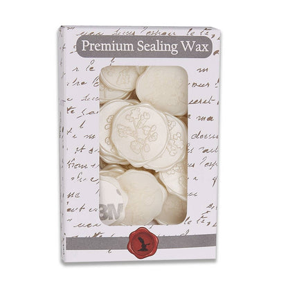 Maidenhair Adhesive Wax Seal Stickers 1 1/4" - 25 Pk
