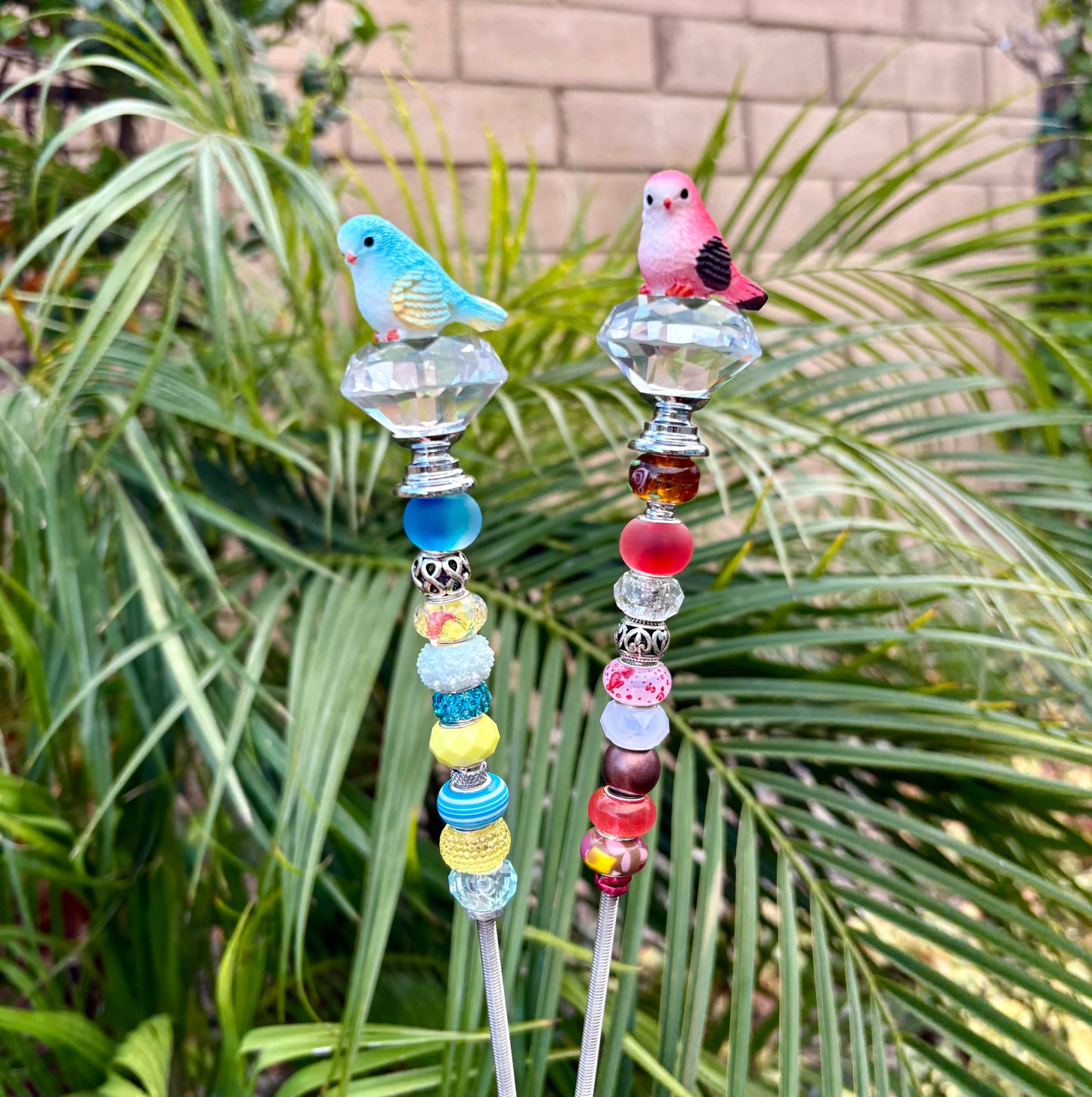 Small Bird Garden and Plant Stake -Assorted -Sold separately