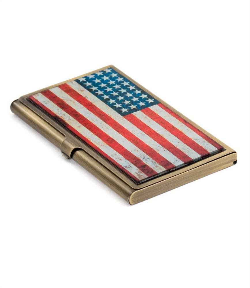 American Flag Card Case