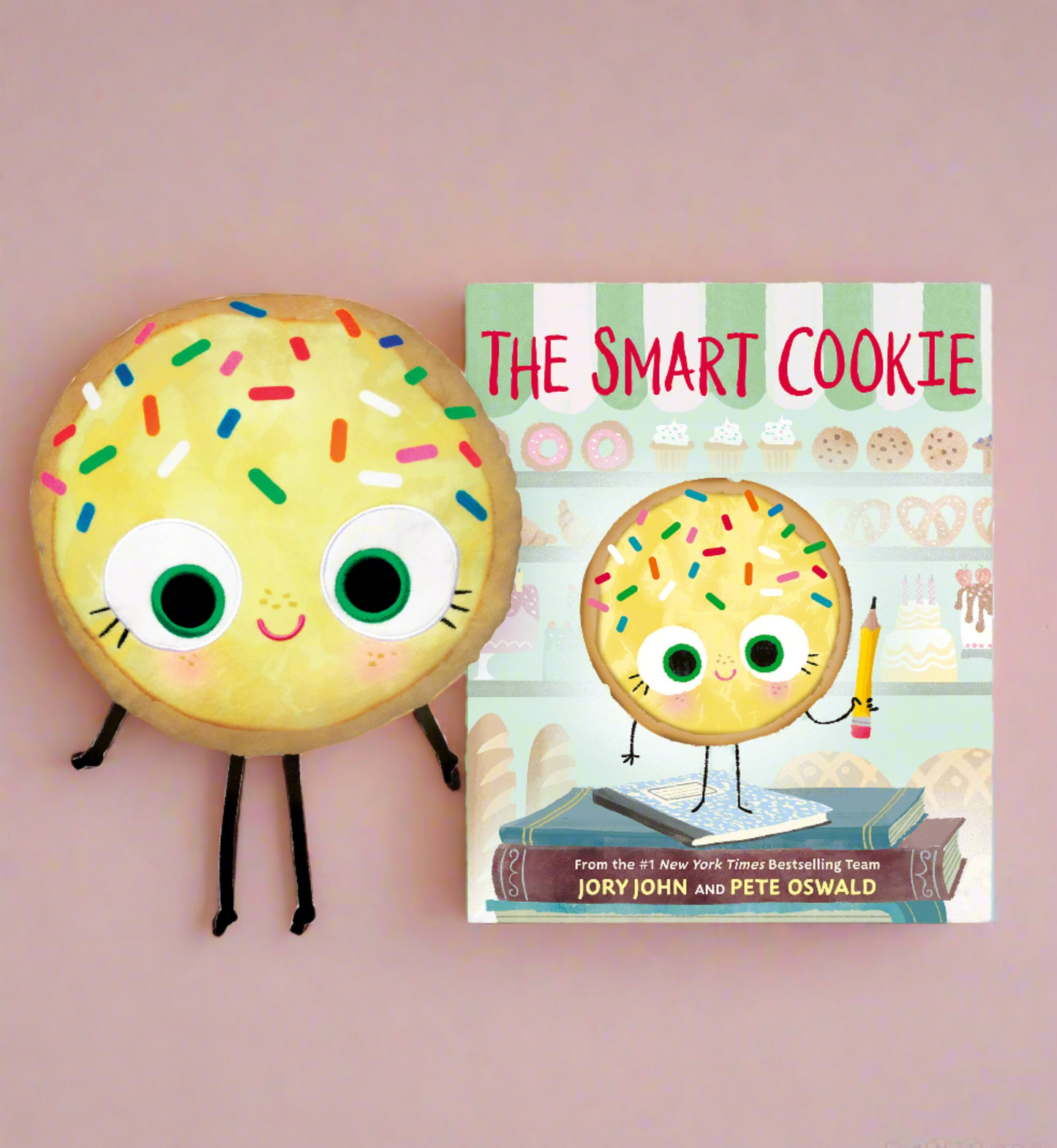 The Smart Cookie Plush with hardcover book SOLD SEPARATELY