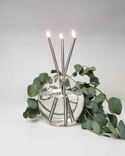 Neva Clear Vase for Everlasting Candles [x6 Vases]