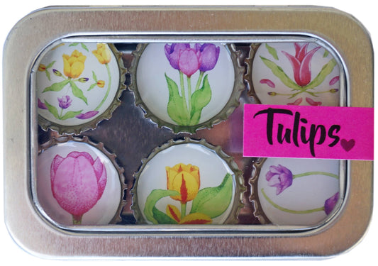 Tulip Magnets - Spring Decor
