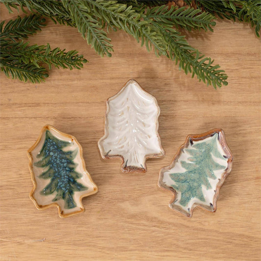 Trinket Trays Pine Trees