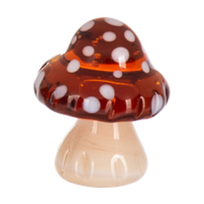 Enchanted Mushroom Pocket Charm, Amber