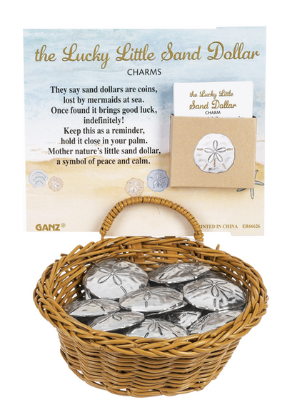 Lucky Little Sand Dollar Charm