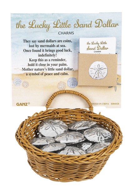 Lucky Little Sand Dollar Charm