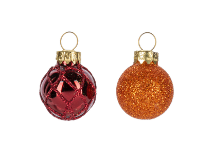 Autumn Tree with 12 Ornaments
