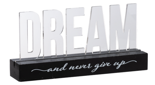 Light Up Plaque - Dream