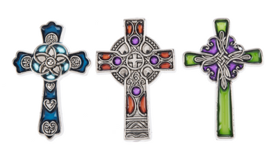 The Creation Cross Charm