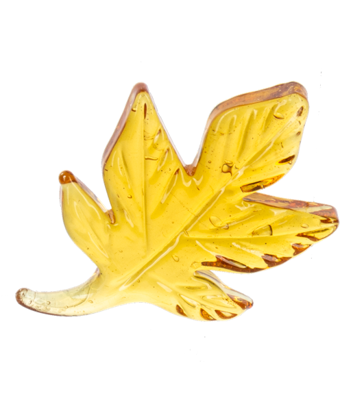 Leaves of Change Glass Pocket Charm