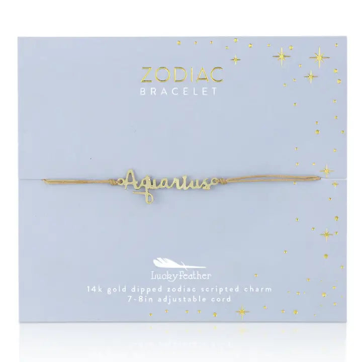 Zodiac Bracelet - Aquarius
