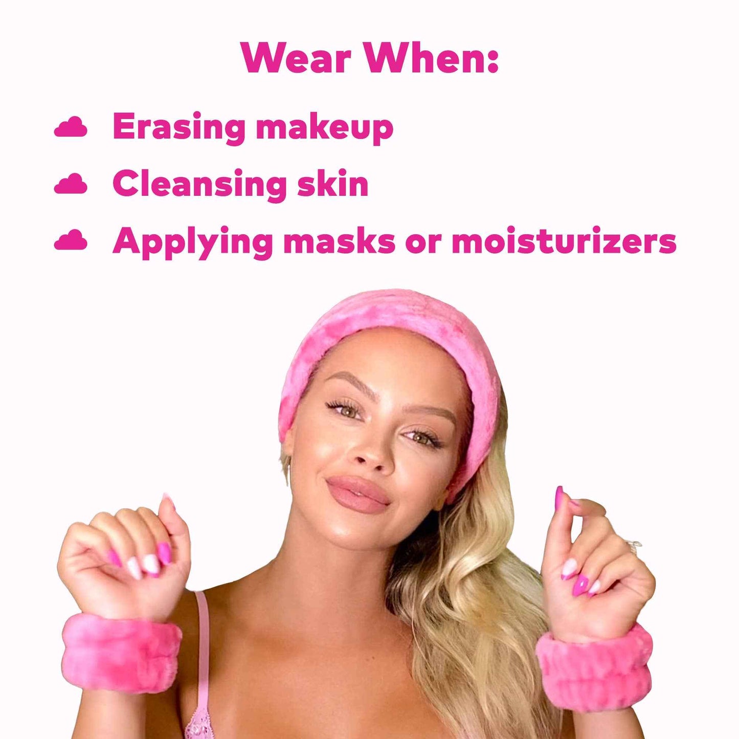 The Original MakeUp Eraser - Drip Eraser Spa Gift Set | Pink