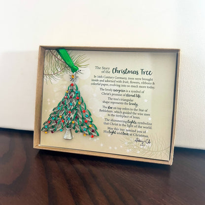 Christmas Tree Story Ornament