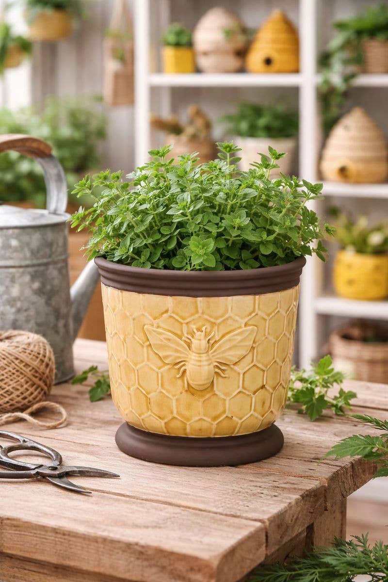 Honeycomb Bee Planter – Cottage