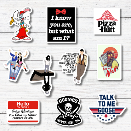 Oily Graphic Creations - Goose-80s Movie Stickers/Magnet