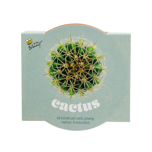 Buzzy Seeds Classic (7cm) Terra Cotta Grow Kit - Cactus