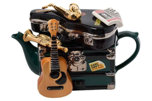 NEW! Band on Tour Large Teapot: Green