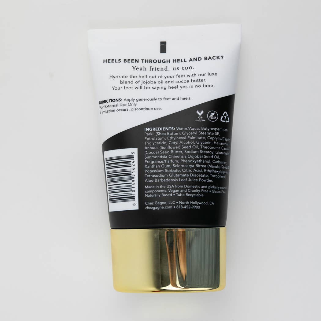 Oh Heel No - Clean + Foot Crème - Sea Salt Citrus + Neroli - 3.4oz