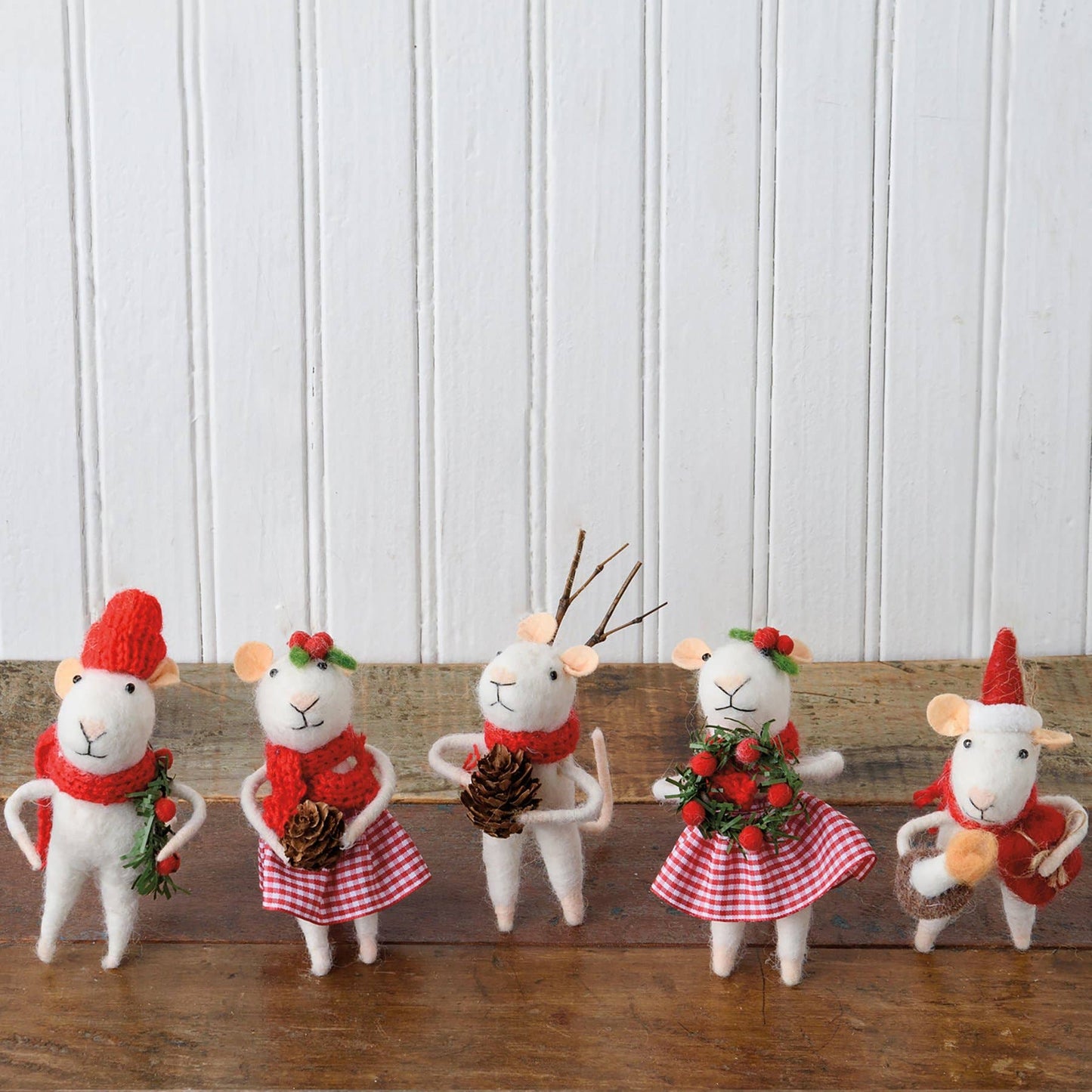 Mice In Red Orn