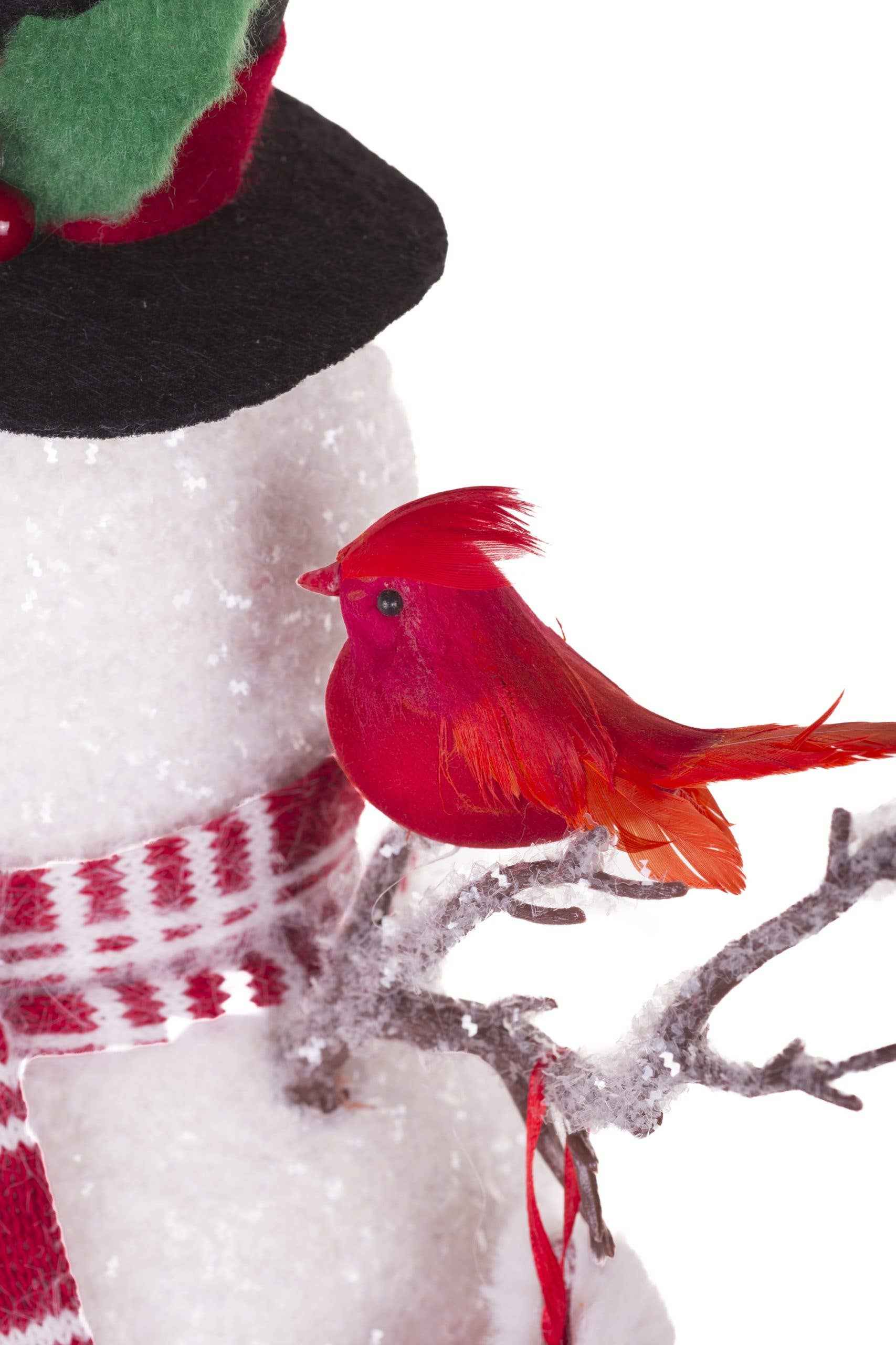 NEW-White Xmas Snowman