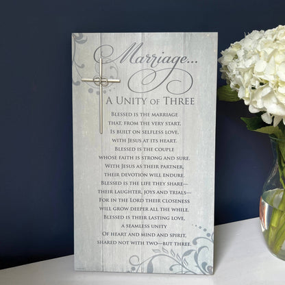 Marriage Wall Plaque