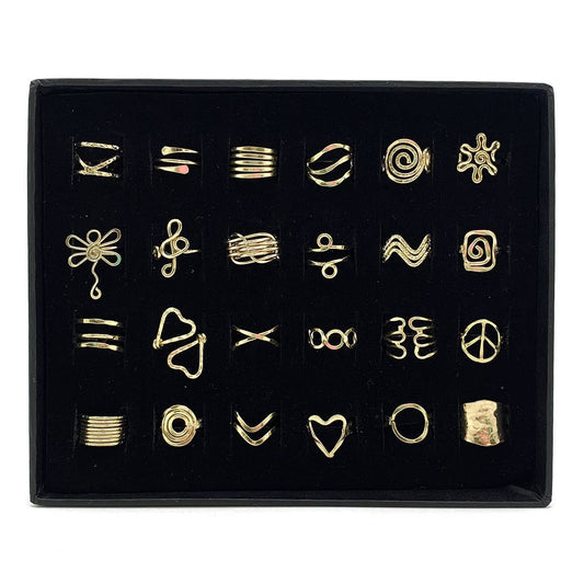 Gold Adjustable Ring