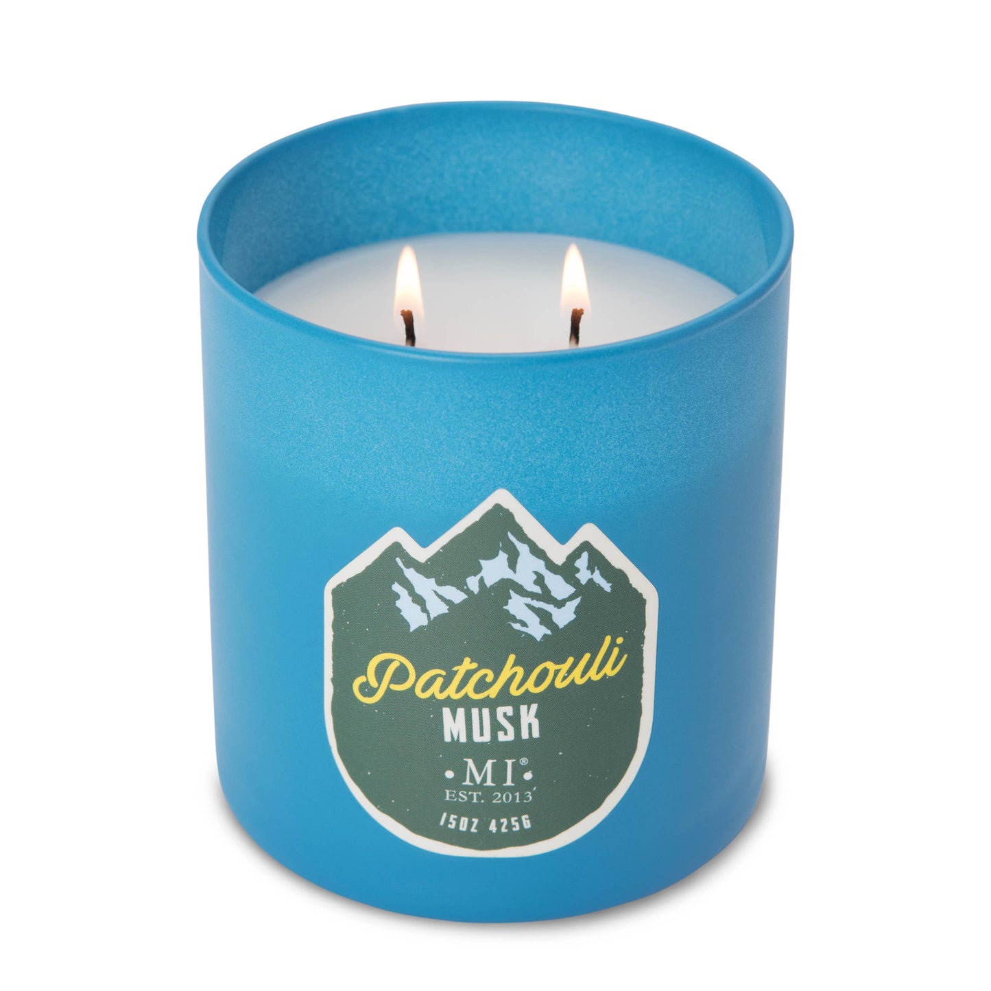 Manly Indulgence All American Patchouli Musk, 2 Wick, 15oz