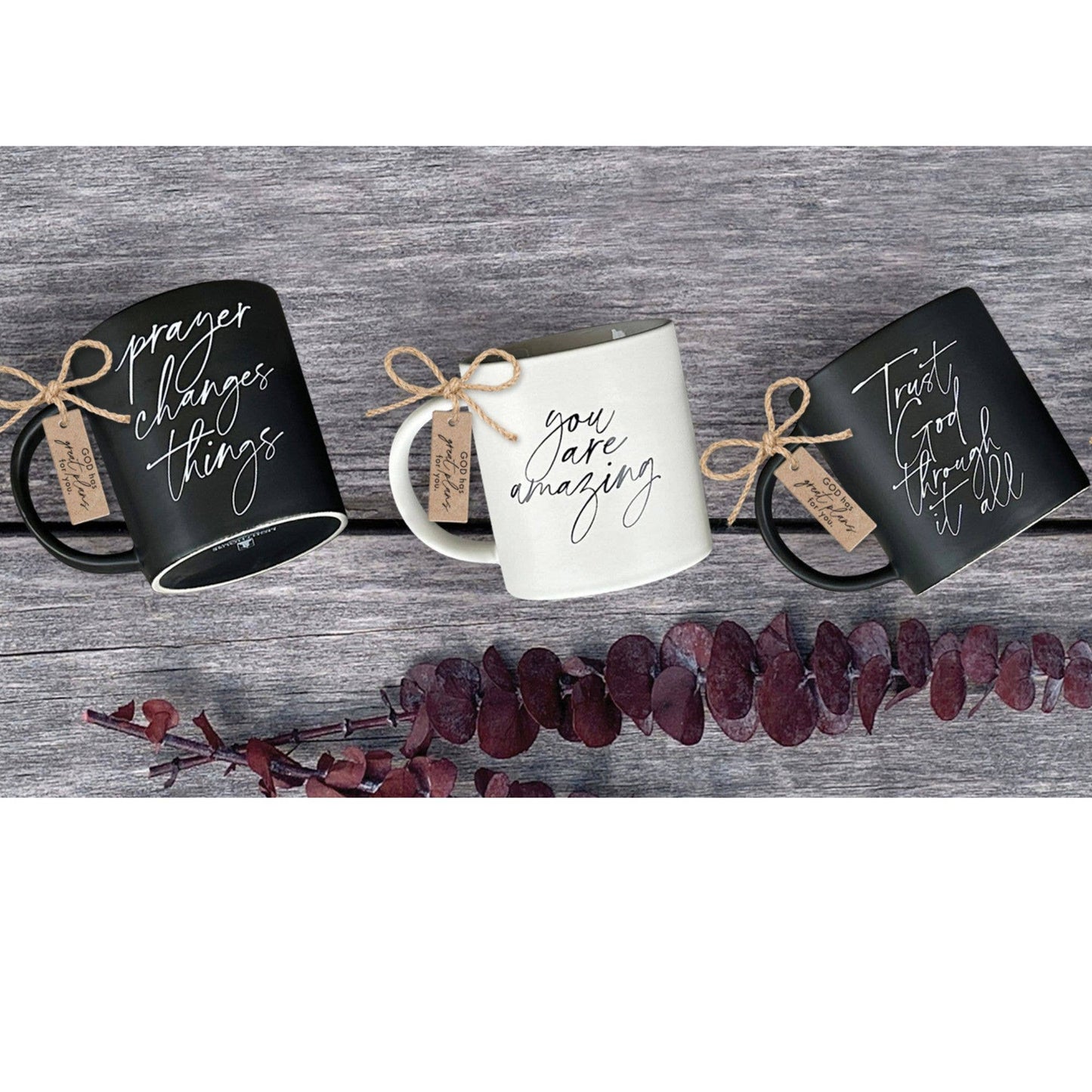 Taza LCP Blanca Eres Increíble 18oz Efesios 3:19