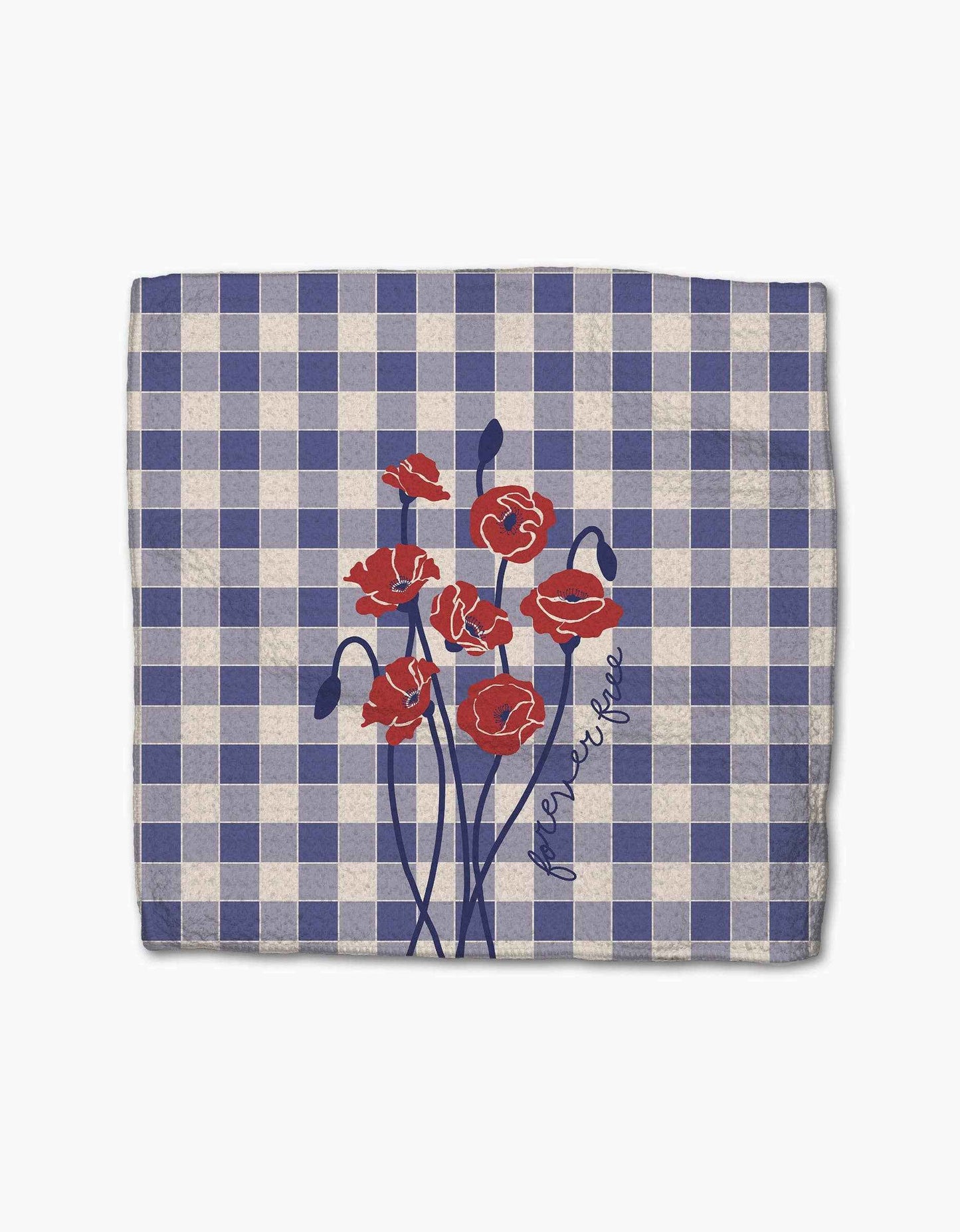 Forever Free Poppies Dishcloth Set