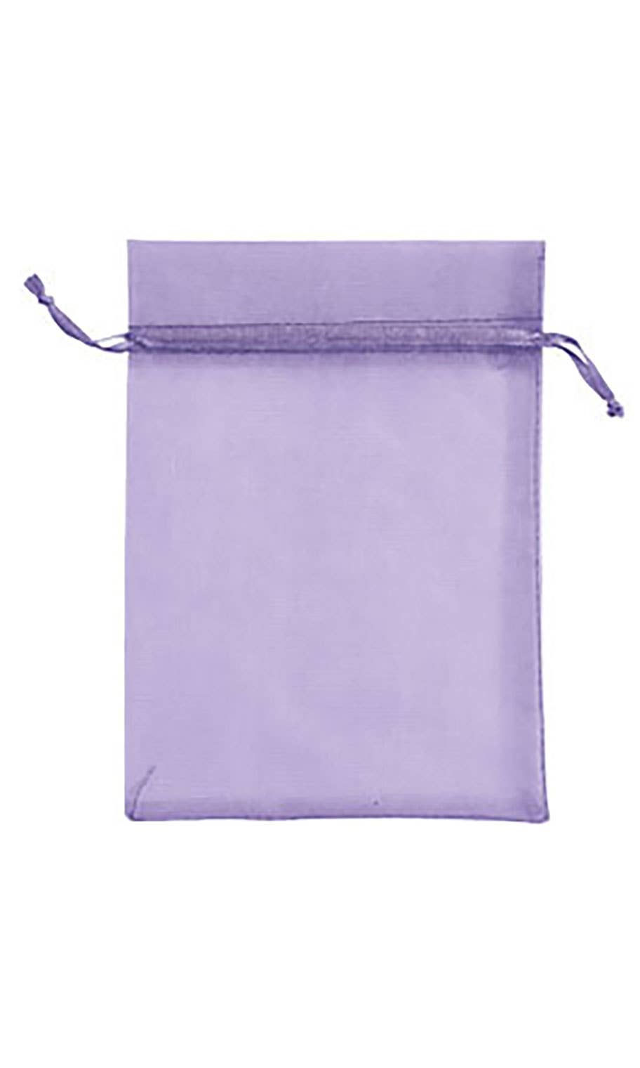 Organza Drawstring Pouch: Black / Pack of 10 / 2" x 3"