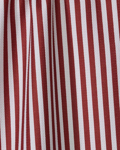 Geometry - Ribbon Red Tea Towel