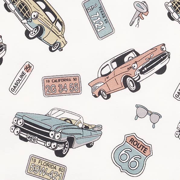Baby Zipper Romper – Route 66 Classic