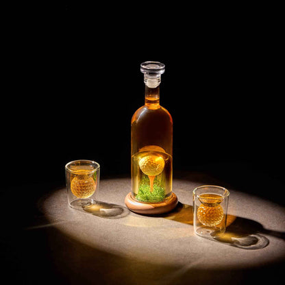 Golf Whiskey Decanter Set - Golf Gifts for Men and Women