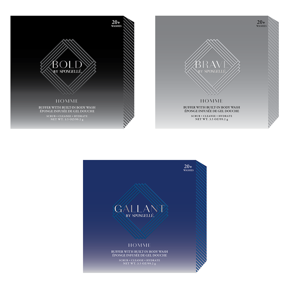 Men's Homme Body Buffer Assorted - Sold Separately