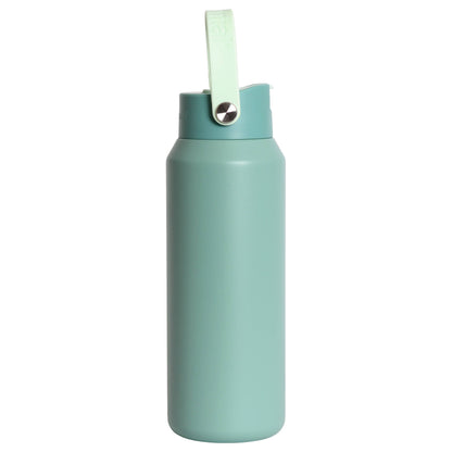 Leakproof Handle Water Bottle 40oz Sage