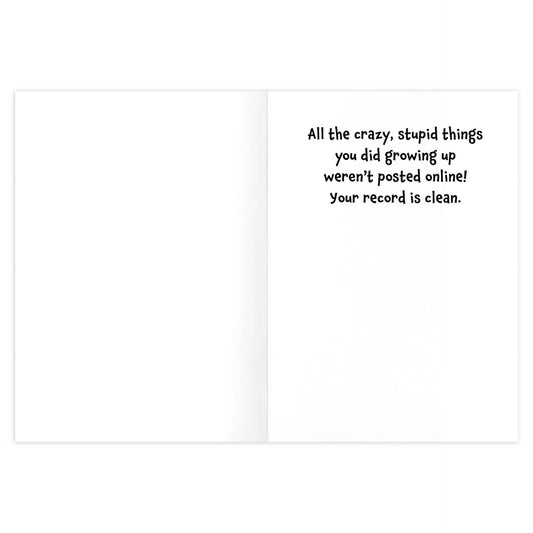 Huge Advantage Birthday Card