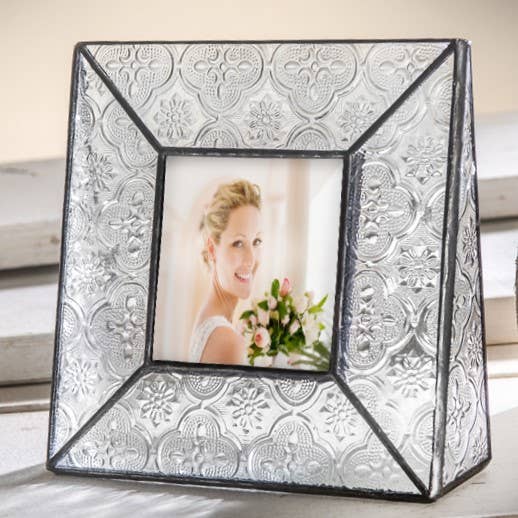 Vintage Glass Picture Frame