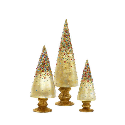 Bedazzled Cone Tree (Prism) ~ Sold Separately