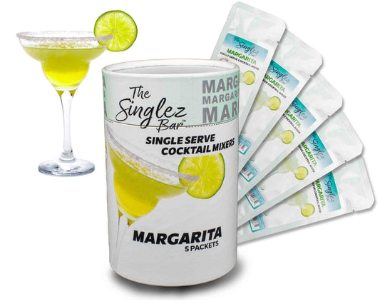 ThousandOaksBarrelCo. - Singlez Bar Margarita- 5-Pack Single Serve Mixers